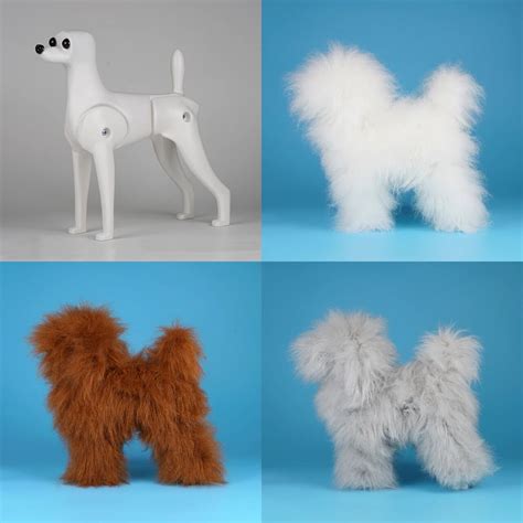 model dog grooming mannequin